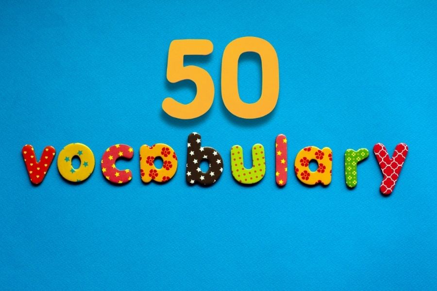 50 palabras fácil en inglés
